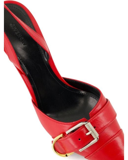 Givenchy Red Voyou Pumps 76Mm