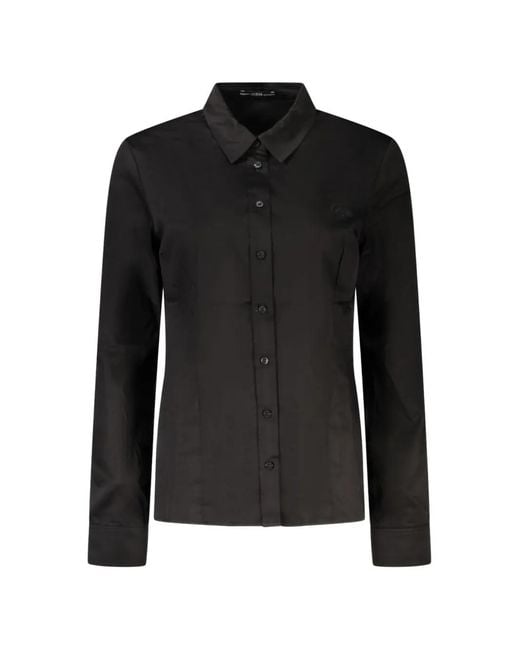 Guess Black Chemise Boutonnée À Manches Longues