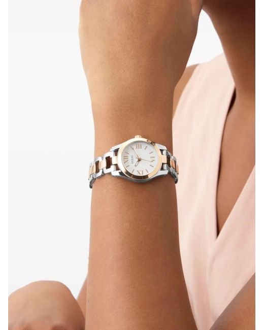 Orologio Analogico 28Mm di Guess in White