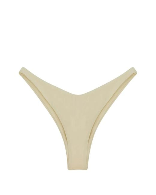 LaRevêche White Sahar Bikini Bottoms