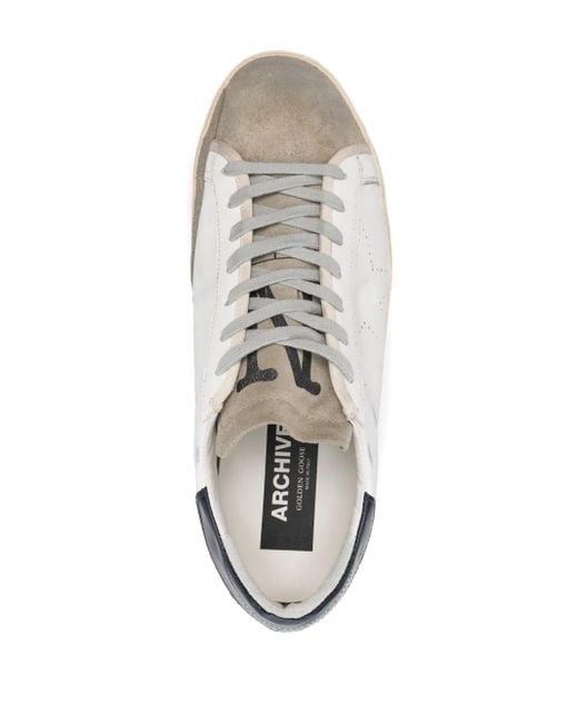 Golden Goose Deluxe Brand White Super-Star Sneakers for men