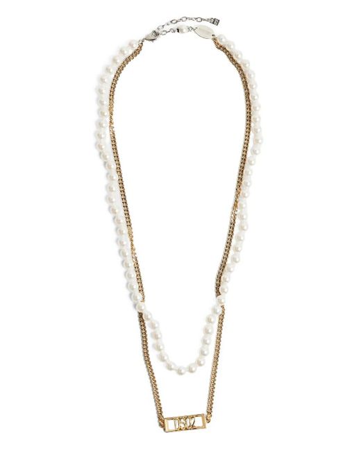 DSquared² Halskette Aus Messing in Metallic für Herren