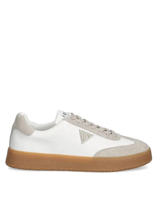 Scarpe Donna BORBONESE Sneakers in Pelle Nera con Inserti OP Naturale a sconto