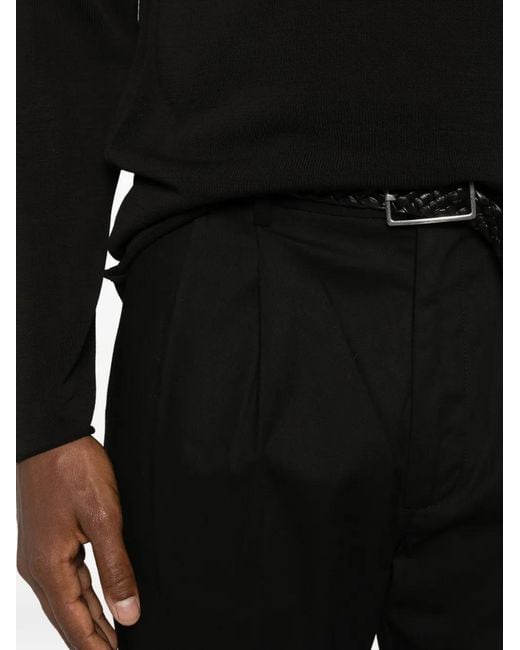 Daniele Fiesoli Black Long-Sleeve Sweater for men