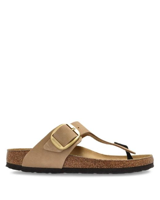 Birkenstock Brown Gizeh Slides