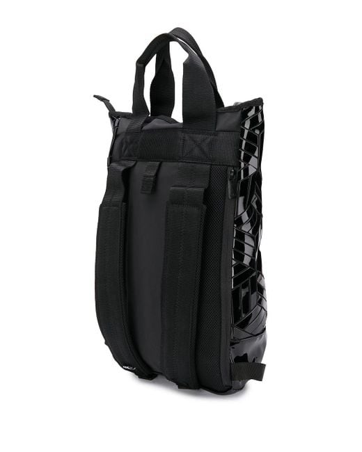 adidas Originals Roll Top 3d Backpack in Black | Lyst Australia