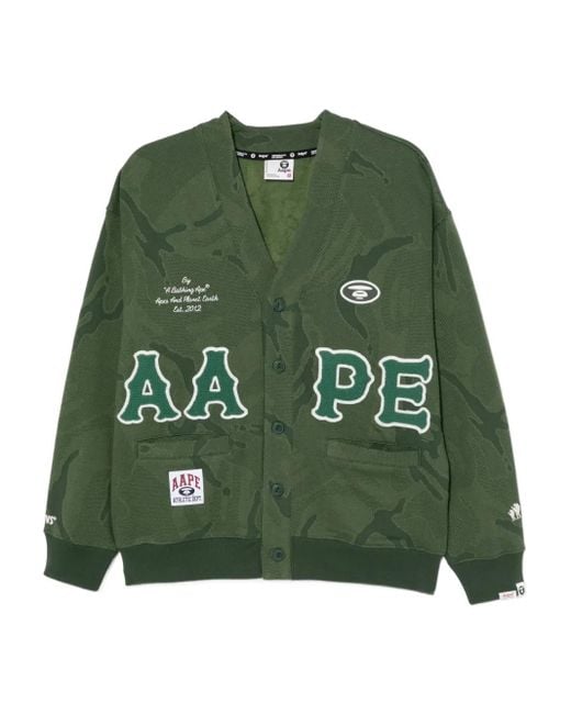 Aape By A Bathing Ape Sweater Met Camouflageprint in het Green voor heren