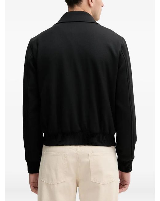 Giacca Con Zip di Boss in Black da Uomo