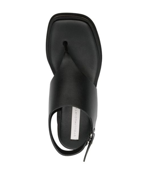 Stella McCartney Black Platform Sandals