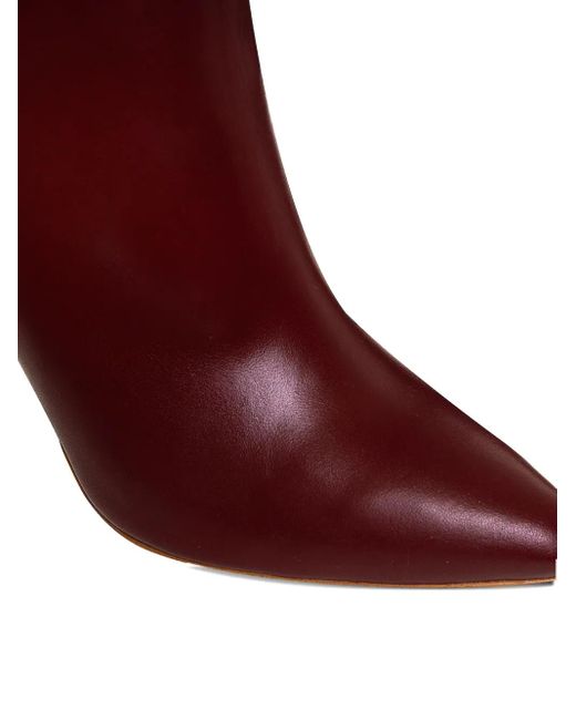 Ginissima Red 95Mm Milana Thigh-High Boots