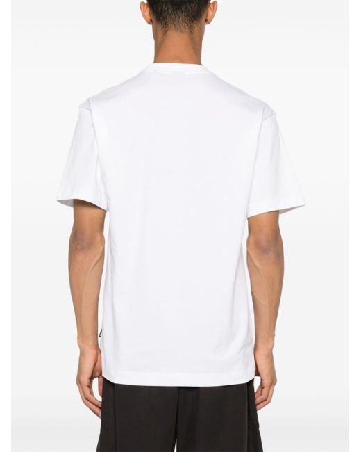 Boss T-Shirt mit Logo-Print in White für Herren