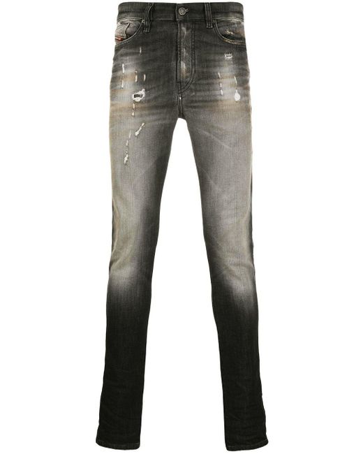 Diesel デニム D Reeft スキニージーンズ カラー ブラック メンズ Lyst