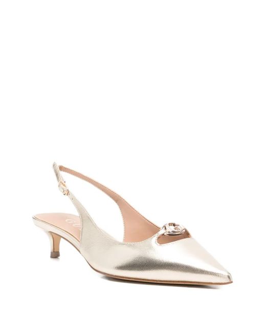 Guess Natural 40Mm Slingback Pumps