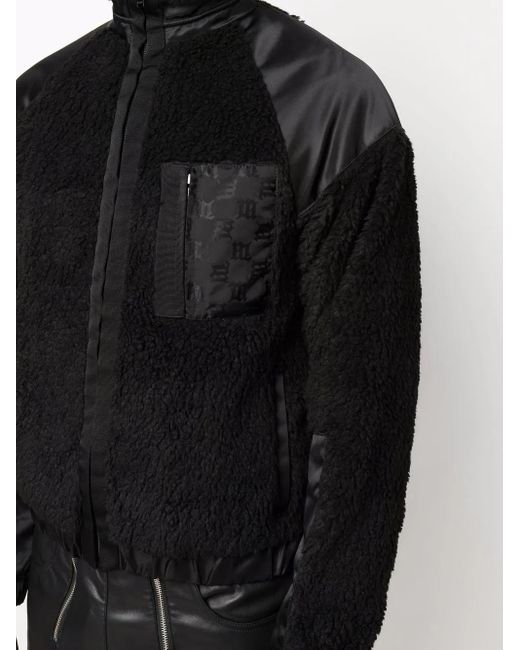 Veste Zippée À Empiècements Contrastants M I S B H V pour homme en coloris Black