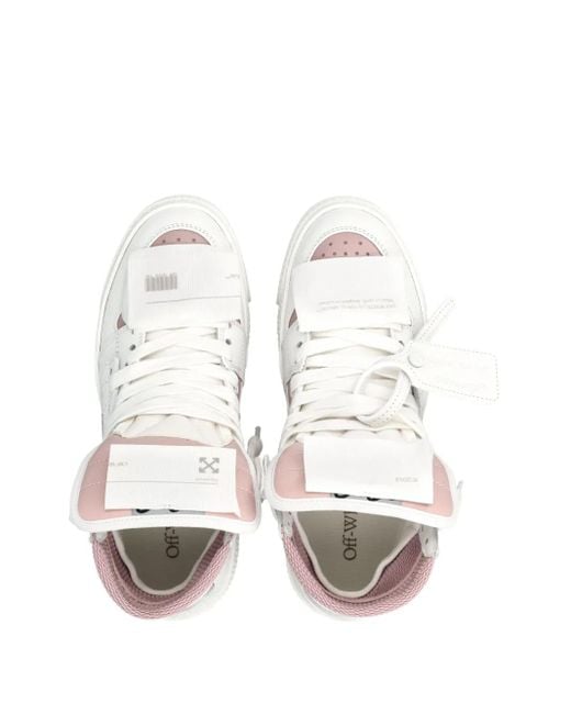 Off-White c/o Virgil Abloh White Court 3.0 High-Top-Sneakers