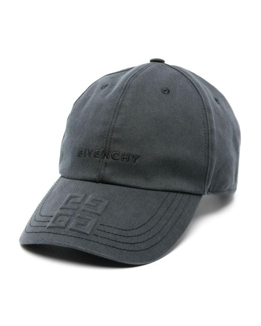 Givenchy Gray 4g-embossed Baseball Cap for men
