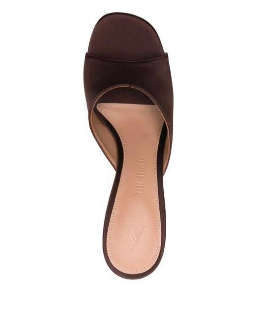 The Attico Brown 95Mm Betta Sandals