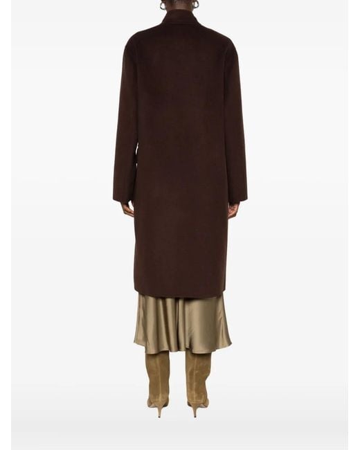 Cappotto Con Cintura di Ottod'Ame in Black