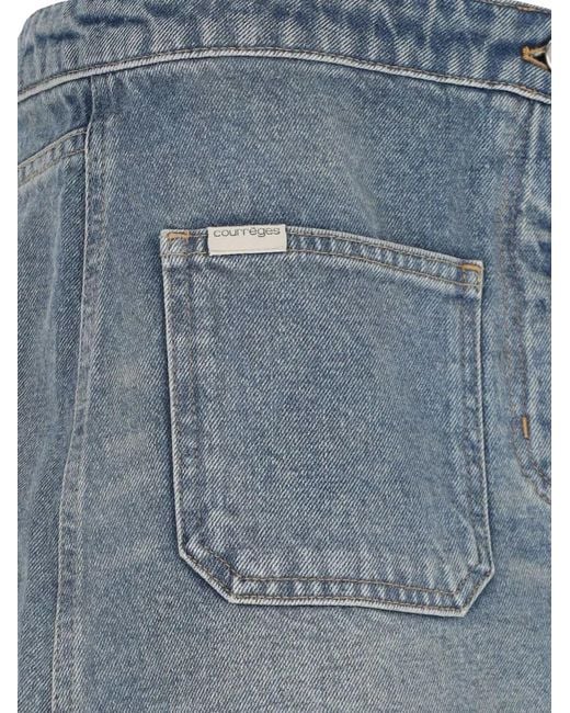 Courreges Blue Skirts