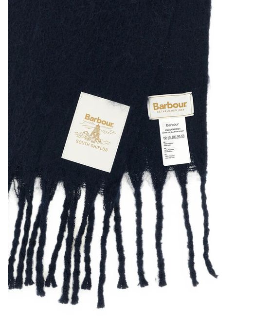 Barbour Blue Ellison Scarf