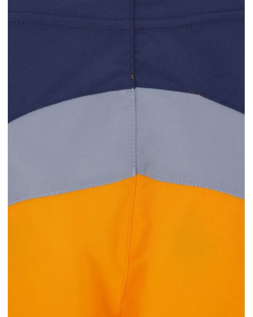 Martine Rose Orange Short En Tissu Technique for men
