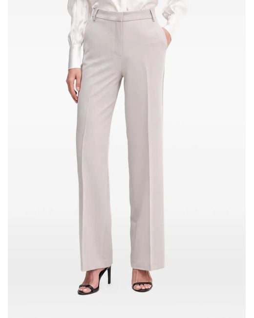 Sisley Gray Zip-Up Trousers