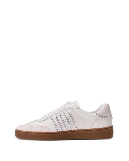 Baskets À Strass Michael Kors en coloris White