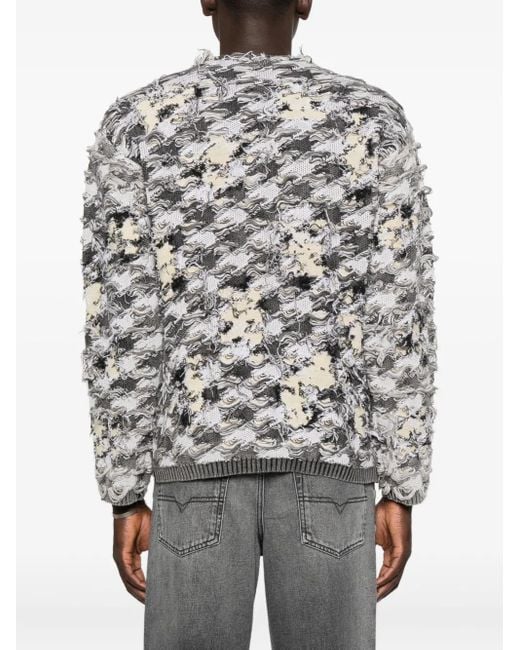 DIESEL K-Valbor Cardigan in Gray für Herren