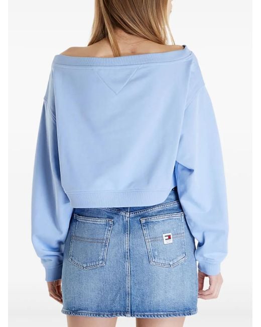 Tommy Hilfiger コットンブレンド セーター Blue