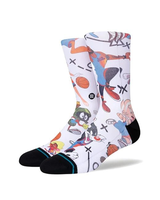 Stance Socken Mit Cartoon-Print in White für Herren