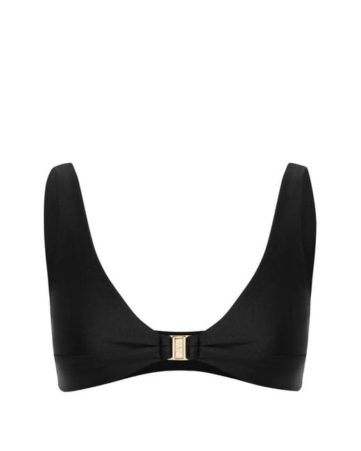 FAE SWIM Black Kendall Bikini Top