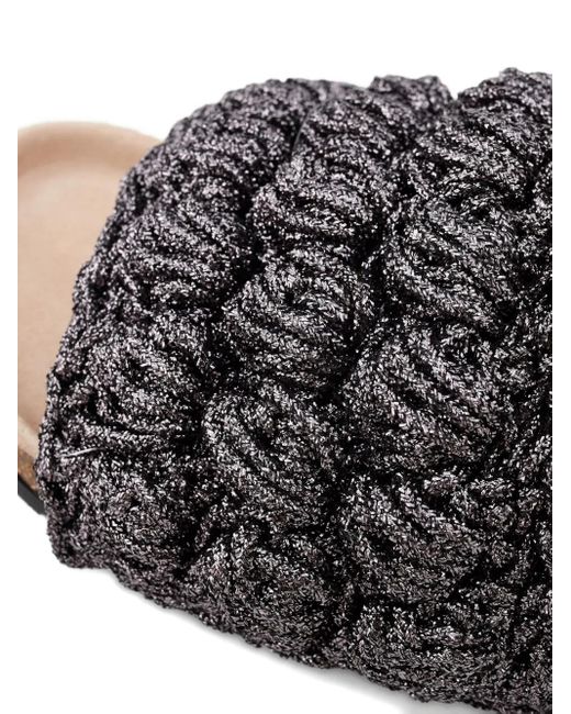 J.W. Anderson Gray Woven Sandals
