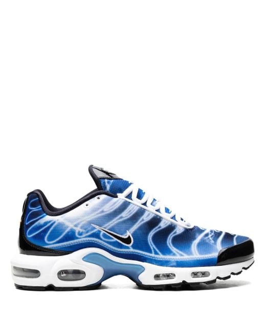 Nike Blue Air Max Plus "Light Streaks" Sneakers for men