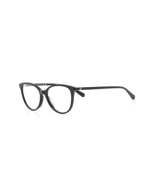 Gucci Black Round-Frame Optical Glasses