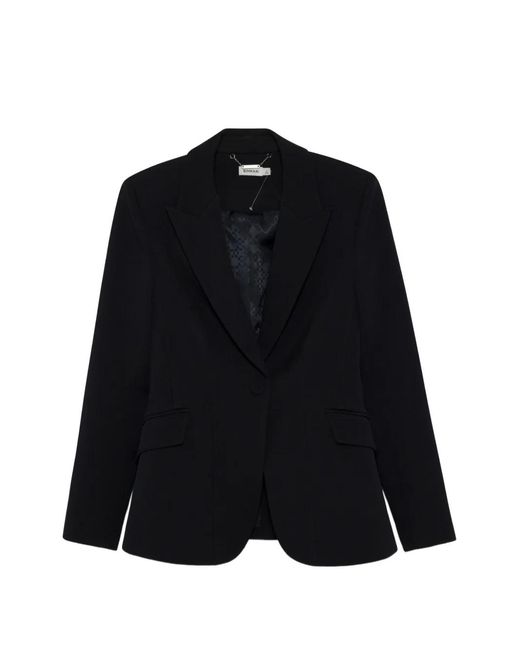 Jonathan Simkhai Black Meyers Twill Blazer