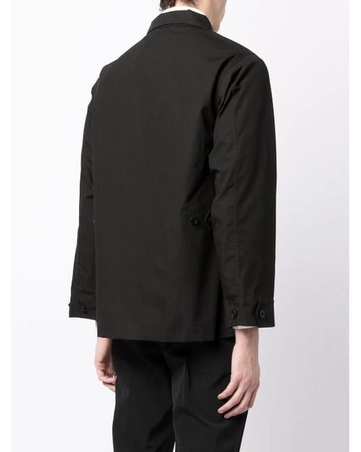 The Power for the People Black Cargo Bomber Jacket for men