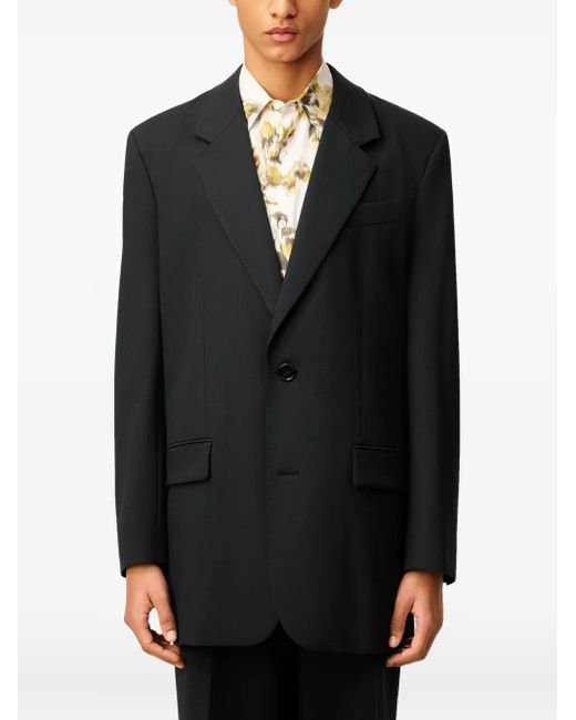 Giacca Monopetto di AMI in Black da Uomo