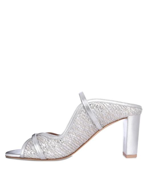 Malone Souliers Norah 70mm サンダル White