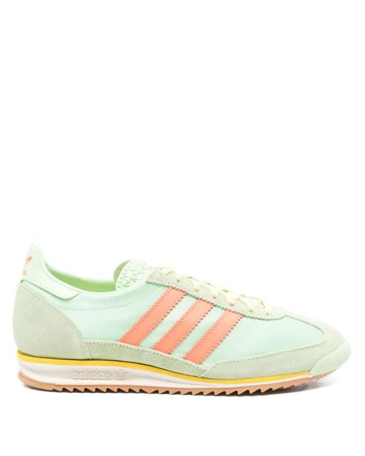 Adidas Green Sl 72 Og Three-Stripe Trainers