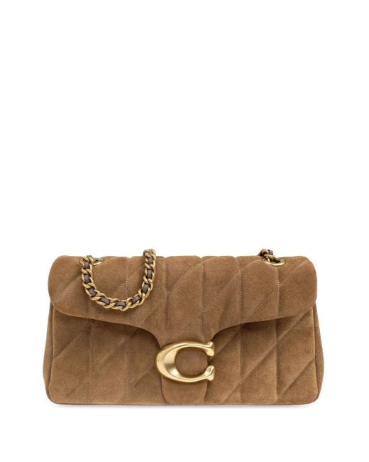 Borsa A Spalla Tabby di COACH in Brown