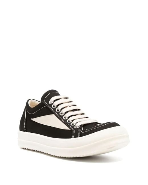 Rick Owens Black Vintage Sneaks Sneakers