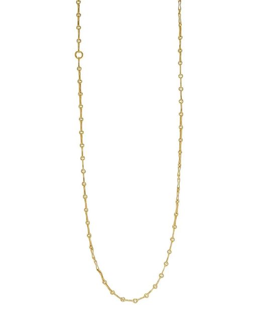 Azlee White 18K Circle-Link Necklace