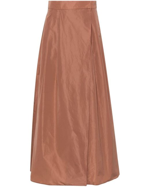 Falda larga Propenso Pinko de color Brown