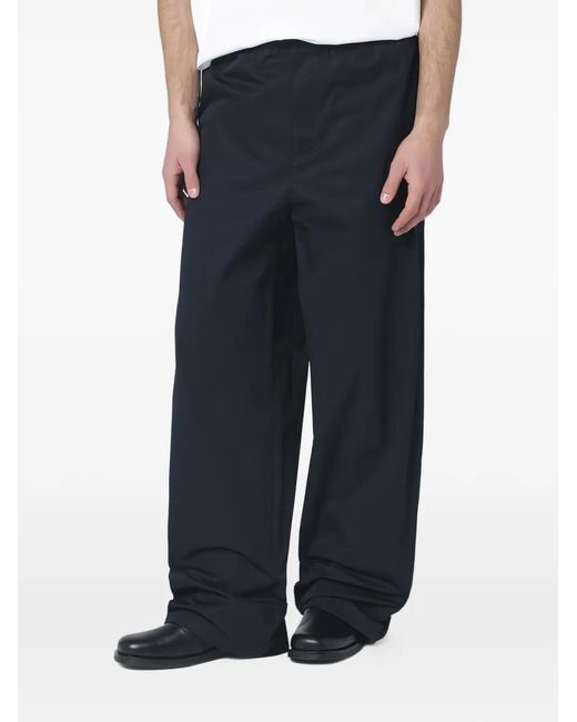 Jil Sander Elastische Broek in het Blue voor heren