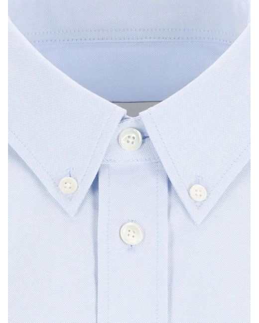 AMI Blue Ami De Coeur Button-Down Shirt
