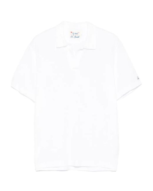 Mc2 Saint Barth White Jeremy T-Shirt for men