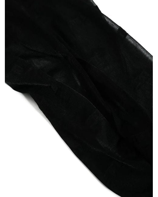 Dolce & Gabbana Gray Dna Monogram-Pattern Tights