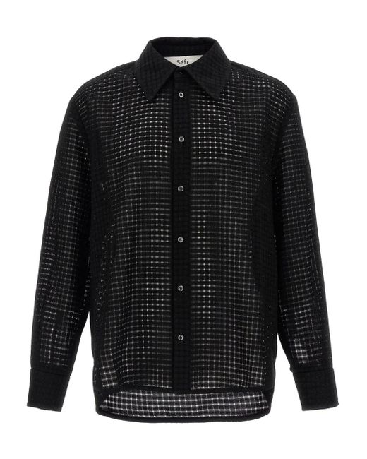 Séfr Black Wes Shirt for men