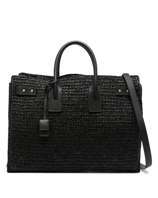 Bolso Shopper Sac De Jour Saint Laurent de color Black