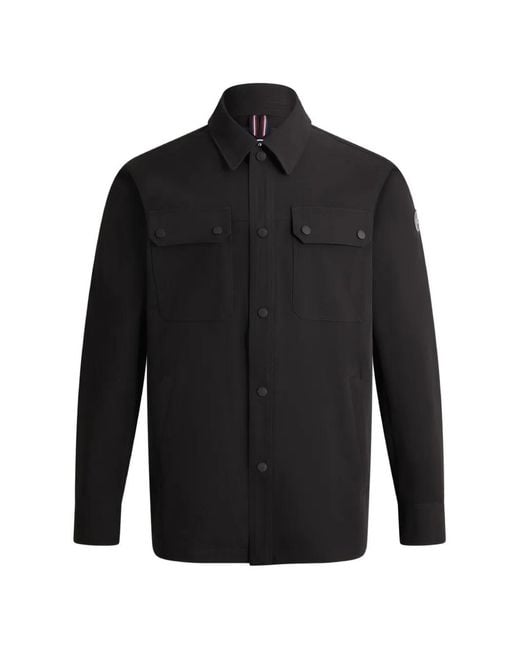 Fusalp Black Solandroz Button-Up Pocket-Details Jacket for men